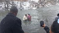 Winter Baptism in Rome
