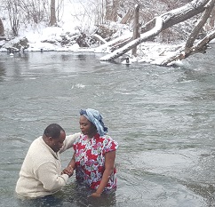 baptism river in winter image 1